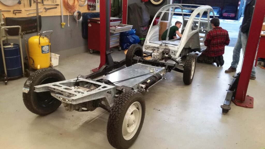 Citroen 2CV 4x4 conversion by Louis Barbour