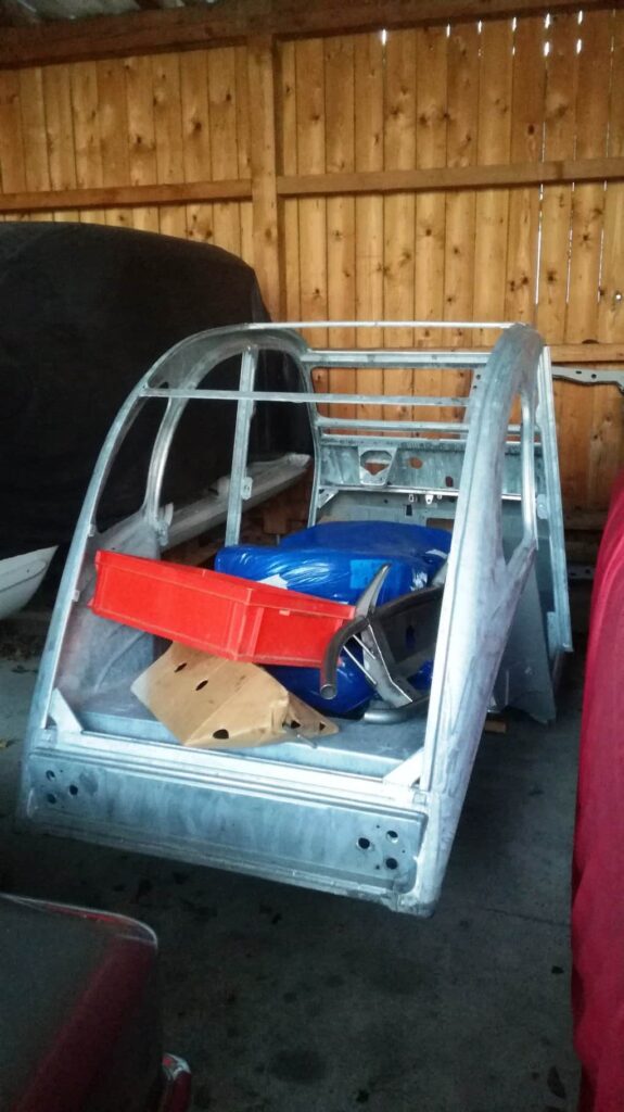 Citroen 2CV 4x4 conversion by Louis Barbour