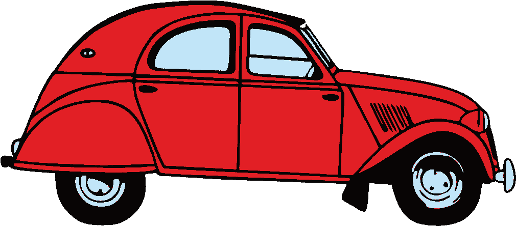 Citroen 2CV Red