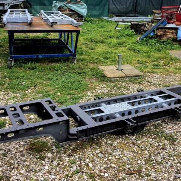 2CV chassis galvanized (for 2CV and Dyane)