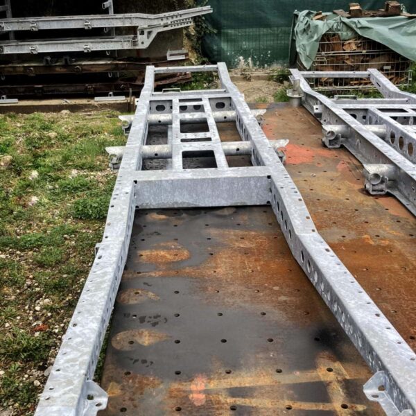 2CV chassis galvanized (for 2CV and Dyane)